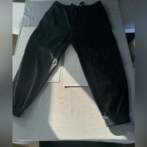 Zara Black Pants/joggers Size Large Brand New